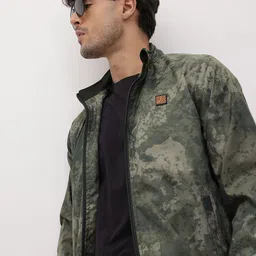 The Roadster Life Co. Camouflage Bomber Jacket-image-8