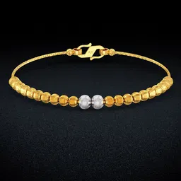 Joyalukkas Women 22KT Gold Glitter Bracelet- 6.59 g-picture-31