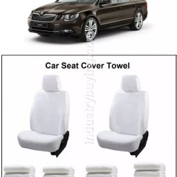 Oscar Skoda Super-B Car Seat Cover White AUT-SN-4091-picture-28