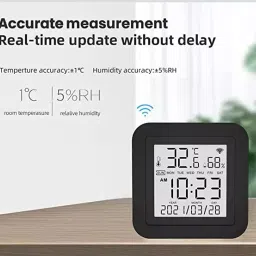 OKOS Alarm, High Accuracy Smart IR Remote Control Black for Home and Office image 2