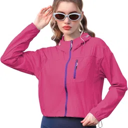 Palay Unisex Water Resistant Crop Outdoor Sporty Jacket-picture-36