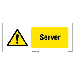 SUNSIGNS  Server Signages Size 300x457 mm HP Print + Vinyl, SN0215-picture-39