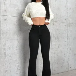 Shrutika Women Jean Regular Fit High-Rise Stretchable Jeans image 3