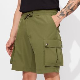 The Souled Store Men Mid-Rise Cargo Shorts-picture-36