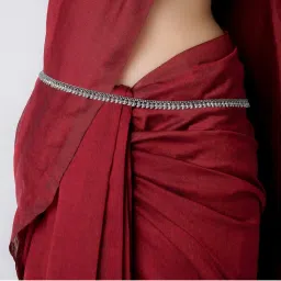 Teejh Mandodari Silver Oxidised Kamarbandh-picture-12