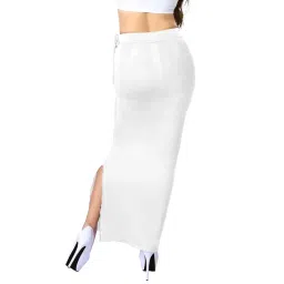 Dermawear Women's Saree Shapewear SS-406 - White image 4