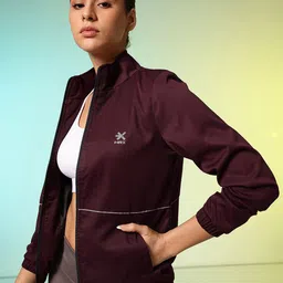 HRX by Hrithik Roshan Mock Collar Training Sporty Jacket-picture-12