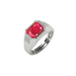 RRVGEM Unisex Pink Brass Finger Ring-picture-19