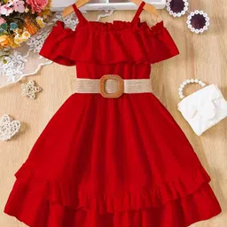 Xsole Off-Shoulder Fit & Flare Dress-picture-46