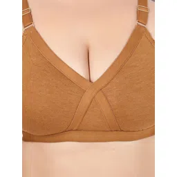 Designer Bugs Women Pack of 2 Full Coverage Non Padded Seamless Bra image 2