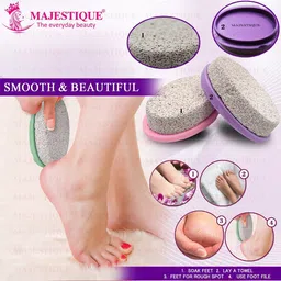 MAJESTIQUE Easy Grip Pumice Stone image 2