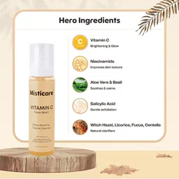 Misticare Set Of 2 Vitamin C Serum - 15 ml & Face Wash - 100 ml image 2