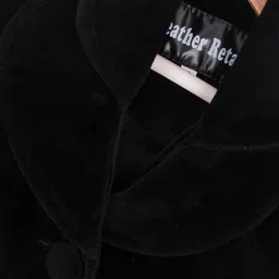 Leather Retail Girls Tailored Jacket with Patchwork image 5