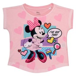 disney by wear your mind Disney By Crossroads Short Sleeves Minnie Mouse Printed Top - Light Pink-picture-19