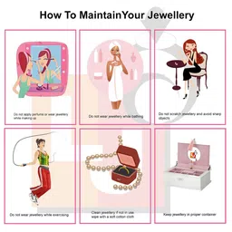 LUCKY JEWELLERY Silver-Plated Oxidised Ghungroo Beaded Matha Patti image 2