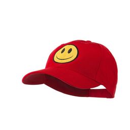 Infispace Men Embroidered Pure Cotton Smiley Summer Cap-picture-14