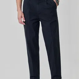 Snitch Men Pleated Chinos Trousers-picture-29