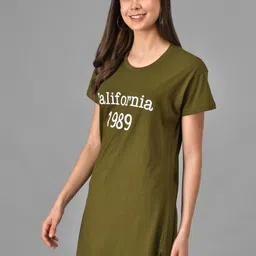 Christy World Women Pack of 2 Typography Printed Applique T-shirt image 5