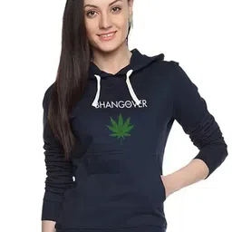 Campus Sutra Women Printed Hooded Sweatshirt-picture-23
