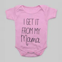 BAESD Infants Pack Of 5 Printed Pure Cotton Bodysuit image 2