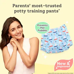 SuperBottoms Padded Potty Training Pants Explorer Collection Pack of 3 - Multicolour image 2