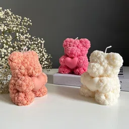 Dainty Little Shop White & Cream-Coloured 1 pieces Core Candle image 5