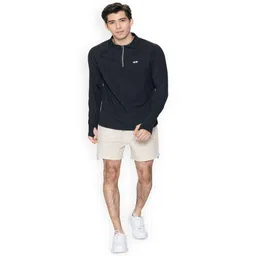 STRCH Men Nylon Lightweight Outdoor Tailored Jacket with Patchwork-image-10