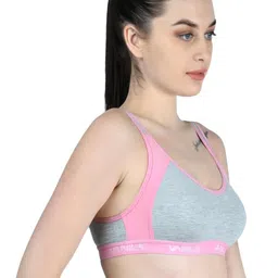 VANILA Women Pack of 2 Colourblocked Full Coverage Bra image 3