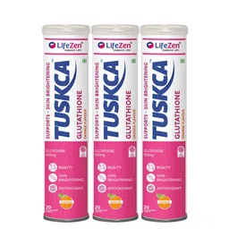 Tuskca Set Of 3 Japanese Glutathione 600 Mg With Vitamin C - 20 Tablets Each-picture-11