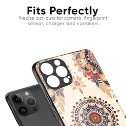 QRIOH Floral Printed iPhone 17 Pro Max Back Case Mobile Accessories image 3