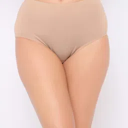 Clovia Women Solid Cotton Hipster Briefs PN3551A24S image 1