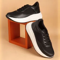 glitchez Women Textured Round Toe Sneakers-picture-16