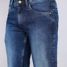 allen solly Men Regular Mid Rise Blue Jeans image 5