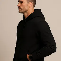 PERSONALITEE Men Hooded Pullover Sweatshirt image 4