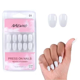 NAILWIND Set Of 24 Press On Reusable Nails - V-1 image 4