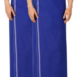 Ethazh Men Pack of 2 Dhotis-image-63