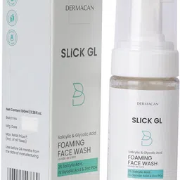 DERMACAN Slick GL Foaming Face Wash - 100 ml image 5