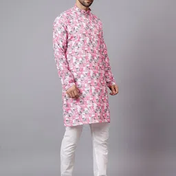Go Stylish Men Printed Indie Prints Kurta image 3