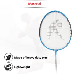 Hipkoo Badminton Racket - Blue image 4