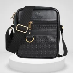 Fashion twist Unisex Textured Messenger Bag-picture-38