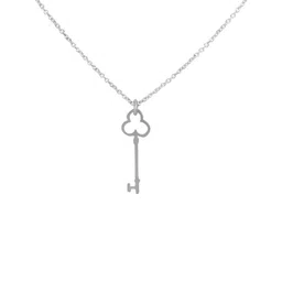 DressBerry Girls 925 Sterling Silver Heart Shaped Pendant with Chain image 2