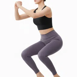 gymsquad india GYMSQUAD Skinny-Fit Ankle Length Tights image 2