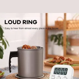 TASKHOUSE White Digital Timer Clock image 5