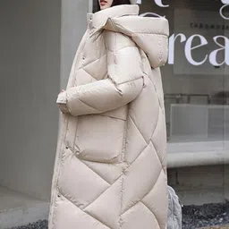 bebe Women Lightweight Longline Puffer Jacket-picture-33