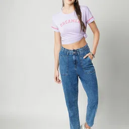 Kraus Jeans Women High-Rise Light Fade Jeans image 3