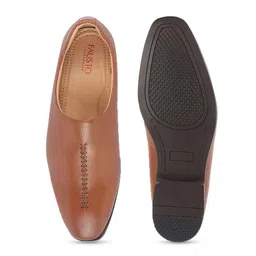 FAUSTO Men Perforations Round Toe Slip-On Sneakers image 4