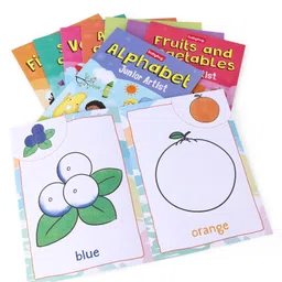 Babyhug First Step to Big Learning Junior Artist Colouring Books Pack of 10 - English image 5