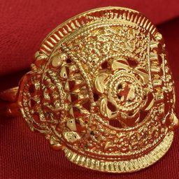 Missmister Unisex Gold Ring-picture-1