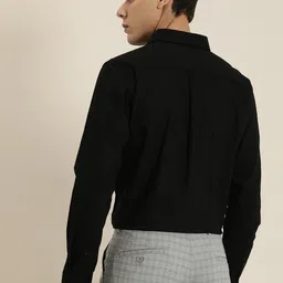 invictus Men Slim Fit Self Design Formal Shirt image 5