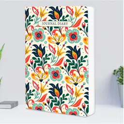 jhingalala Notebook Diary I Paperback Floral Design Journal Diary For Girls I 90 GSM Paper A5 Diary Ruled 160 Pages-picture-17